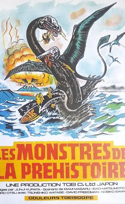 Les Monstres de la préhistoire, l'affiche