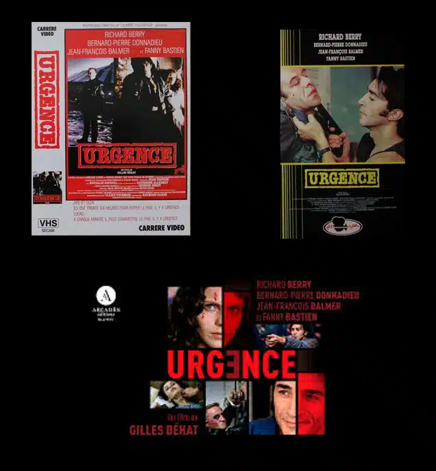 Les éditions vidéo de Urgence, avec Richard Berry et Fanny Bastien
