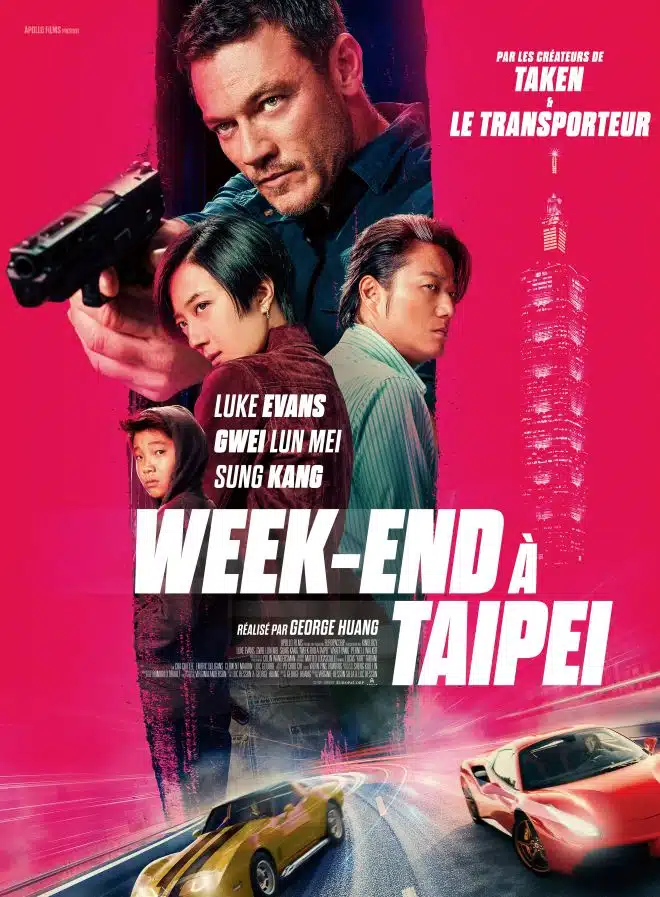 Week-end à Taipei, l'affiche