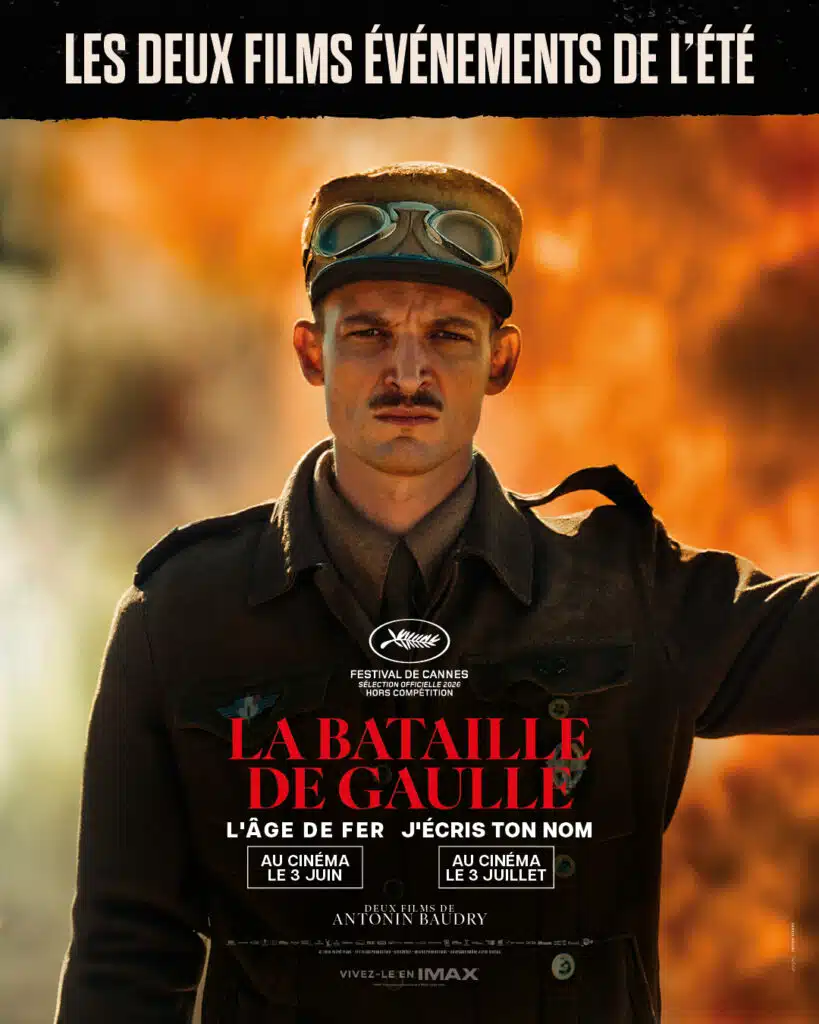 La bataille de Gaulle, affiche teaser l'âge de fer - J'écris ton nom