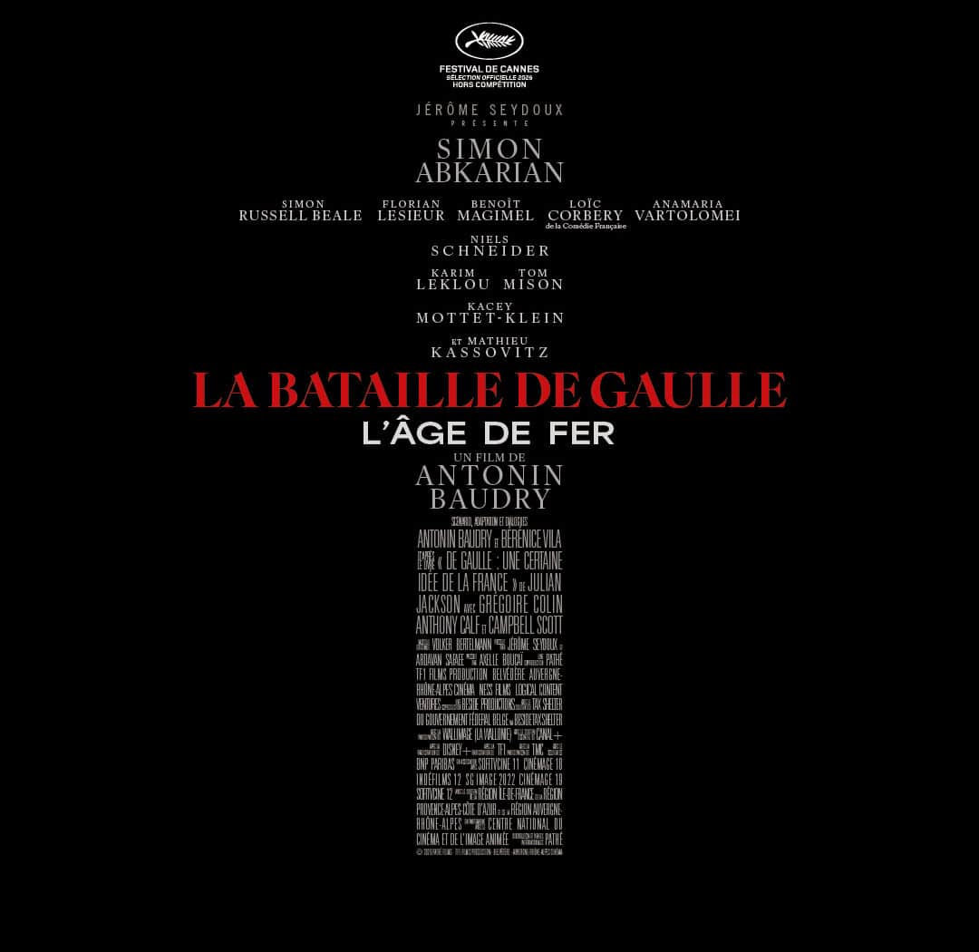 Affiche de La bataille de Gaulle, l'âge de fer