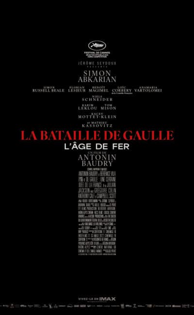 Affiche de La bataille de Gaulle, l'âge de fer