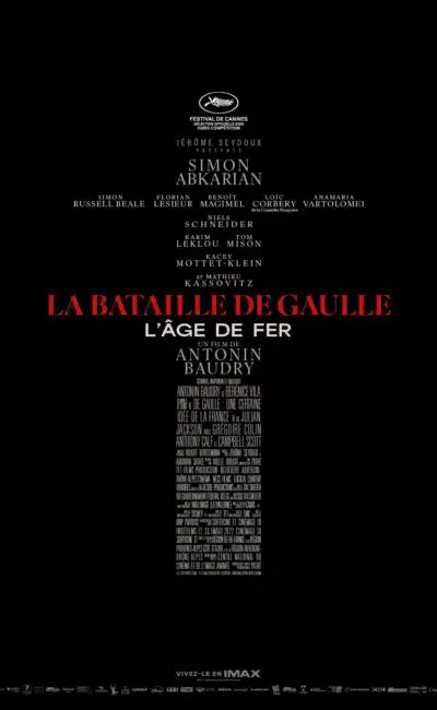 Affiche de La bataille de Gaulle, l'âge de fer