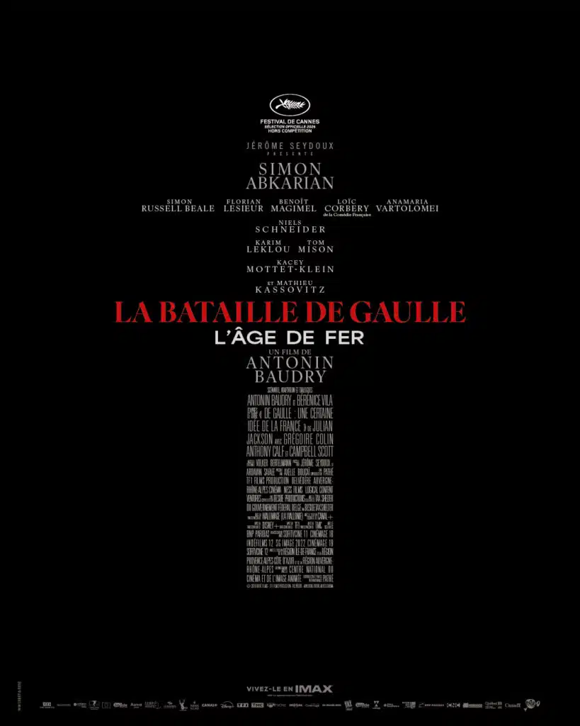 Affiche de La bataille de Gaulle, l'âge de fer