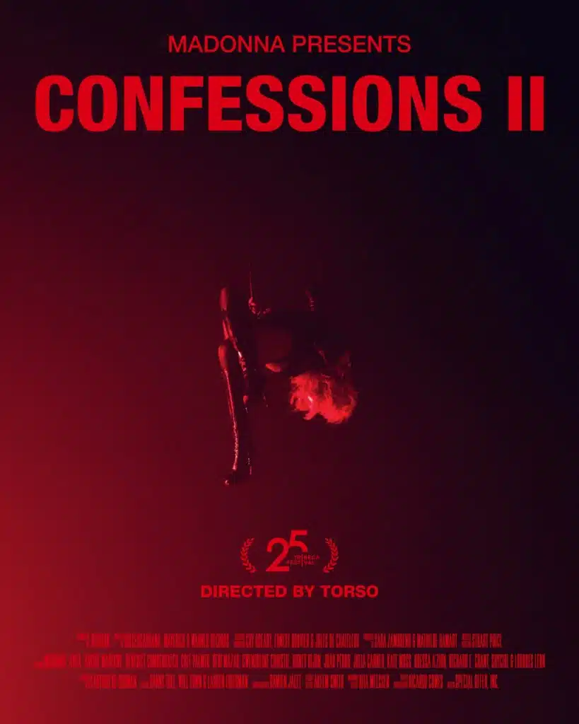 Madonna Confessions II, affiche