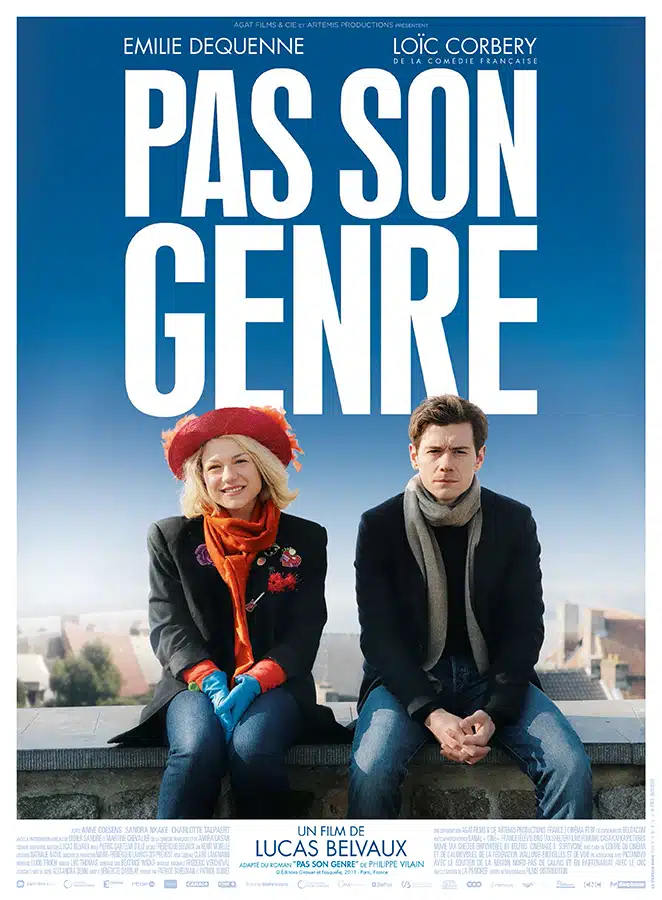 Pas son henre de Lucas Belvaux, affiche du film avec Loïc Crobery et Emilie Dequenne