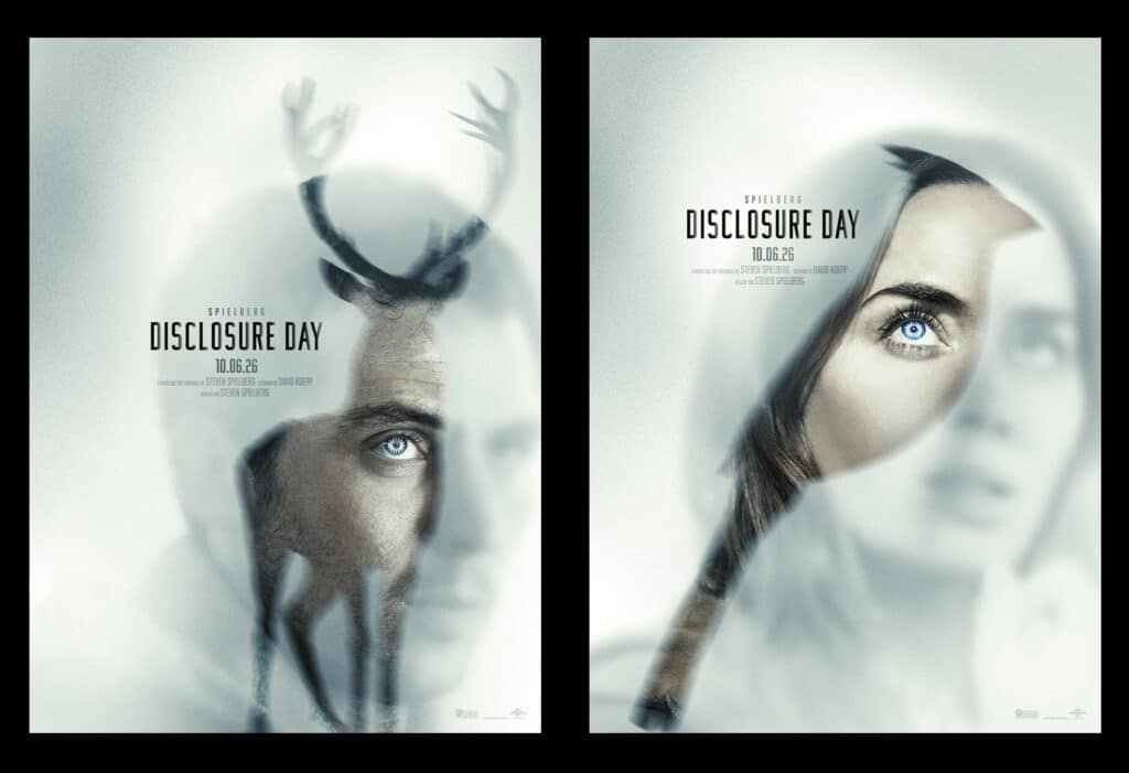 Affiches personnages de Disclosure Day