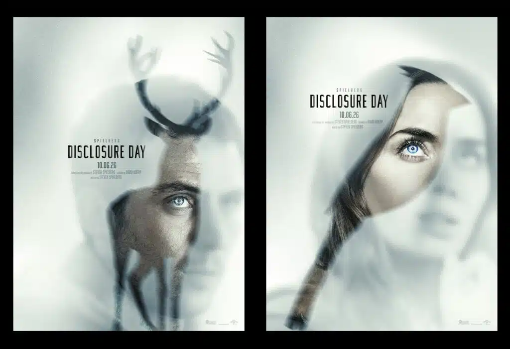 Affiches personnages de Disclosure Day