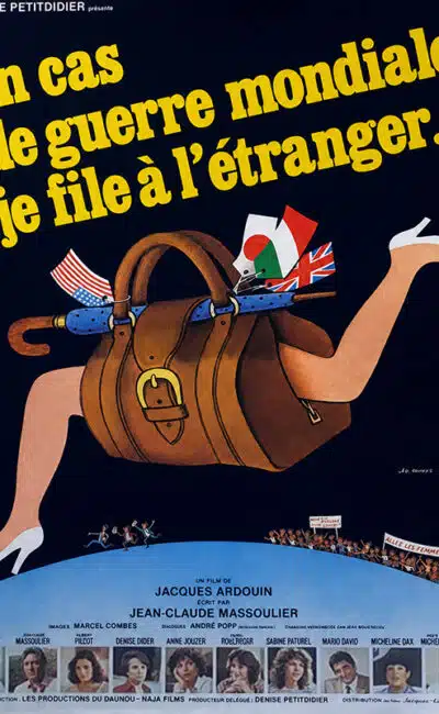 Affiche de En cas de guerre mondiale, je file à l'étranger