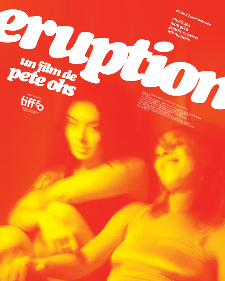 Affiche de Eruption avec CHharli XCX