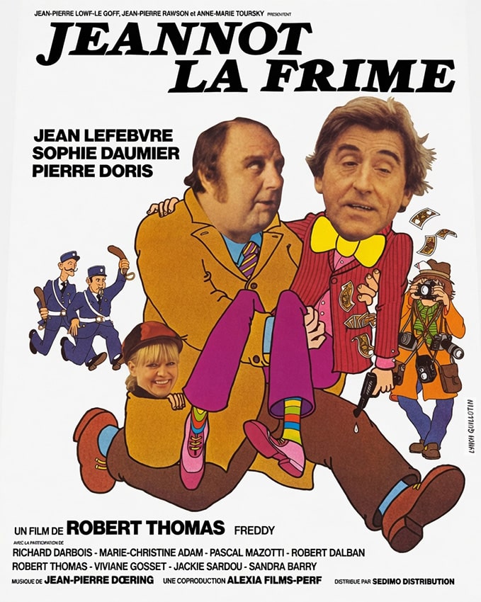 Affiche de Jeannot La Frime (Freddy), avec Jean Lefebvre et Pierre Doris