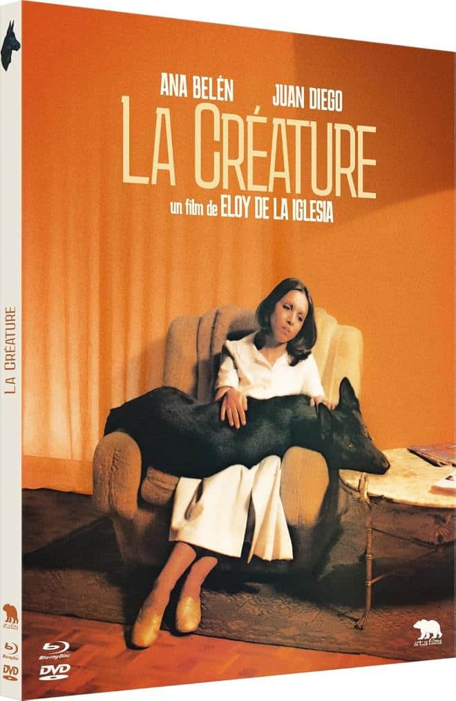 La Créature, jaquette blu-ray 3D