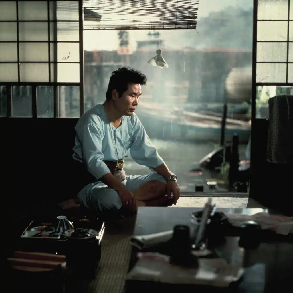 Kiyoshi Atsumi dans Le millionnaire, 4e film de la franchise Tora San © 1970 Shochiku CO., LTD. Tous droits réservés.