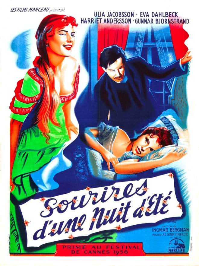 Sourires d'une nuit d'été, l'affiche
