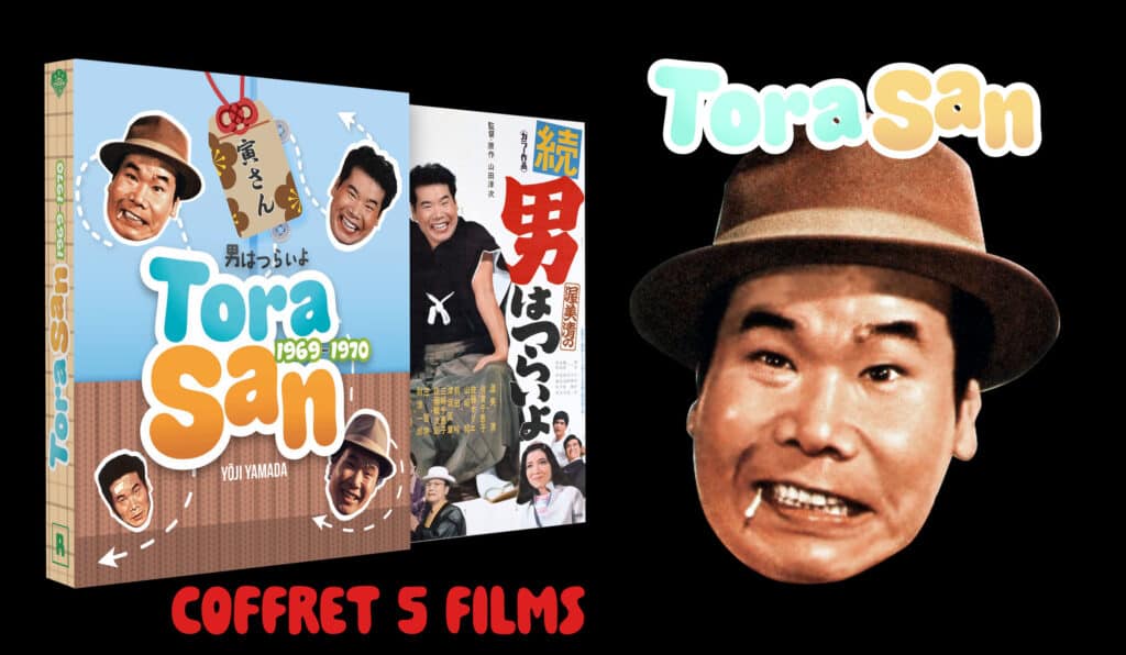 Coffret Tora San (1969-1970), édité par Roboto Films. CinéDweller