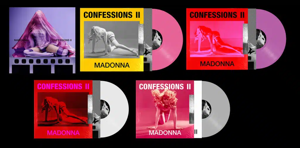 Madonna Confessions 2, variants