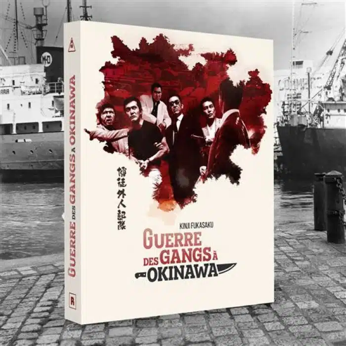 Guerre des gangs à Okinawa, jaquette blu-ray