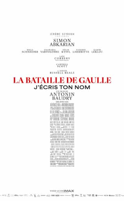 La Bataille de Gaulle : J'écris ton nom, affiche