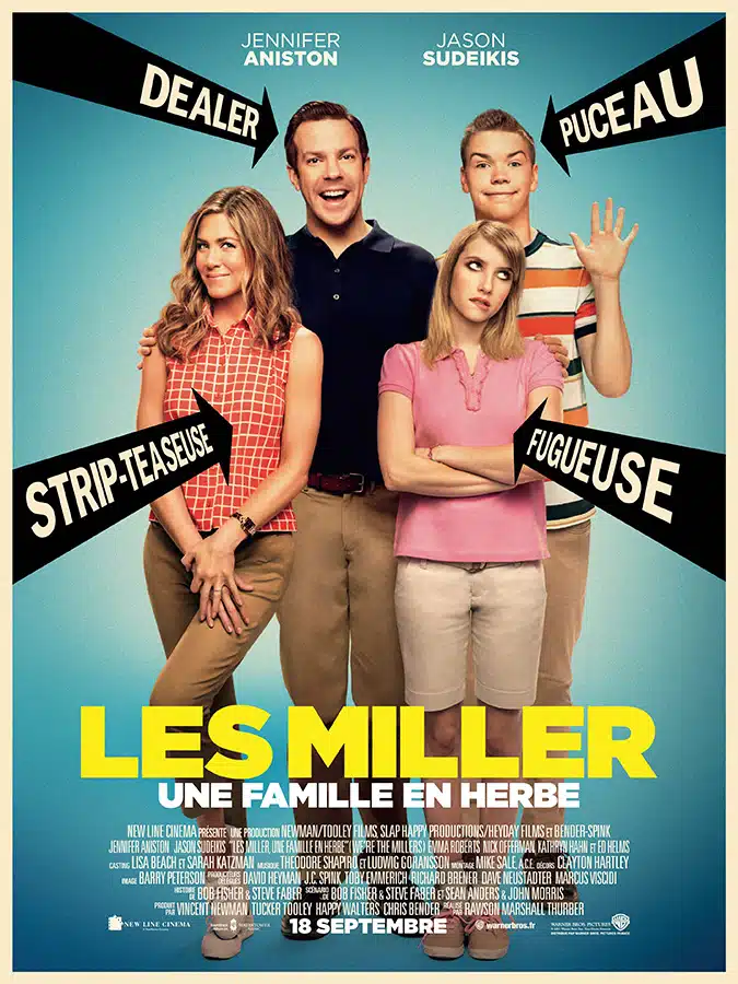 Affiche de Les Miller, une famille en herbe