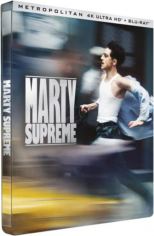 Combo bluray UHD de Marty Supreme chez Metropolitan Filmexport