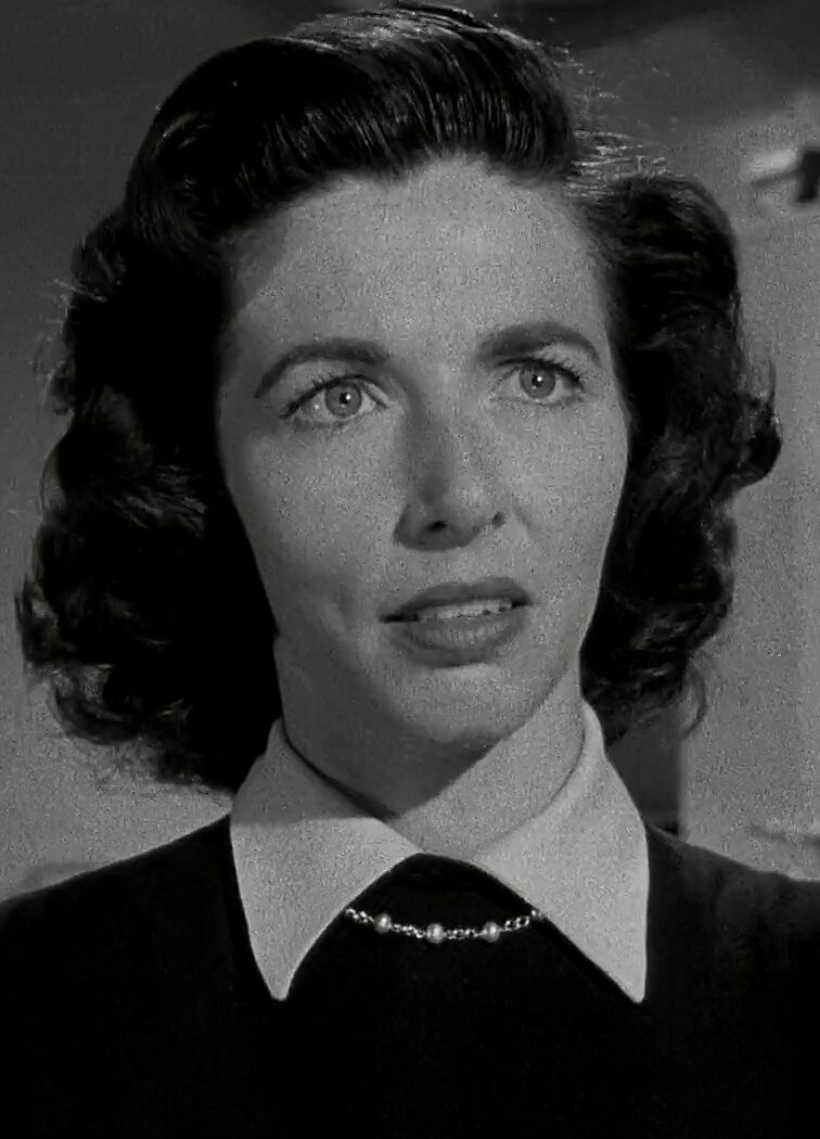 Peggy Webber dans "Le faux coupable" (1956) d'Alfred Hitchcock