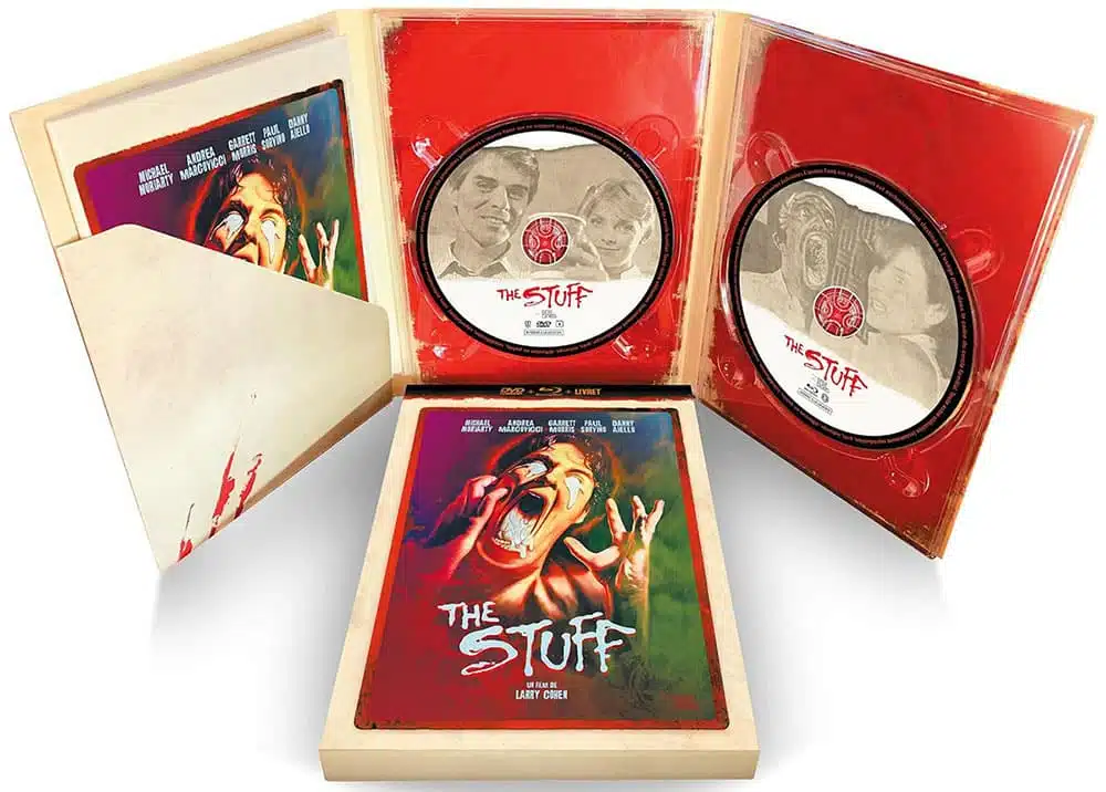 Edition Digipack de The Stuff chez Rimini Editions