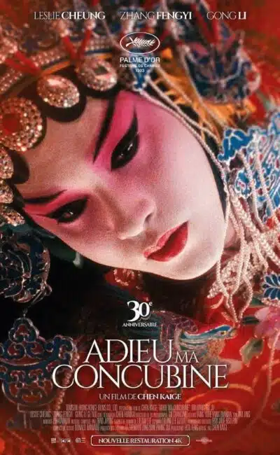 Adieu ma concubine, affiche de la reprise 2023