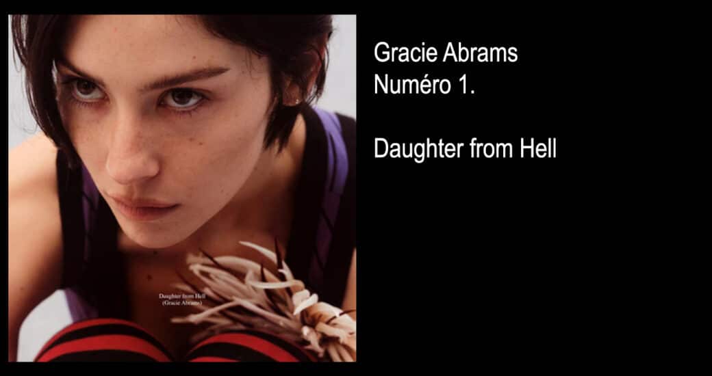 Gracie Abrams : Daughter From Hell, numéro 1 en France