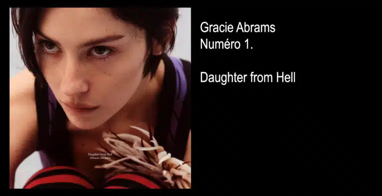 Gracie Abrams : Daughter From Hell, numéro 1 en France