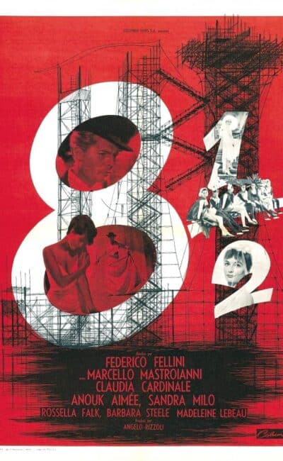 Huit et demi, l'affiche