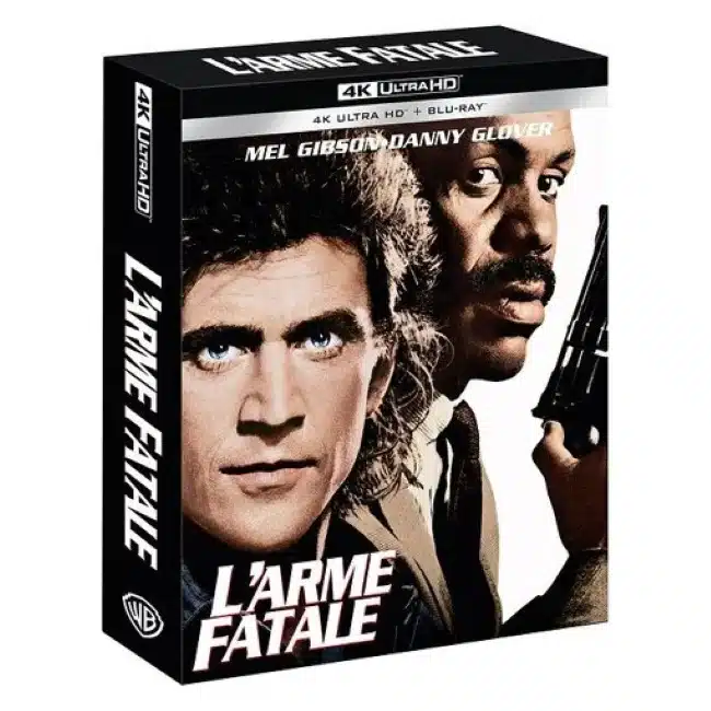 L'Arme fatale, jaquette coffret 4K UHD