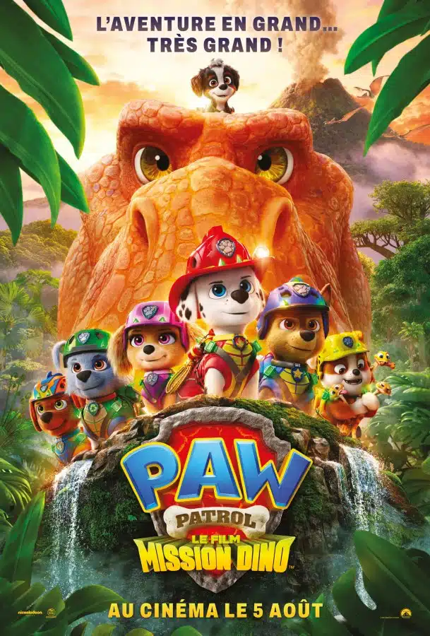 La Pat' Patrouille - le film, Mission Dino, affiche du film (2026)