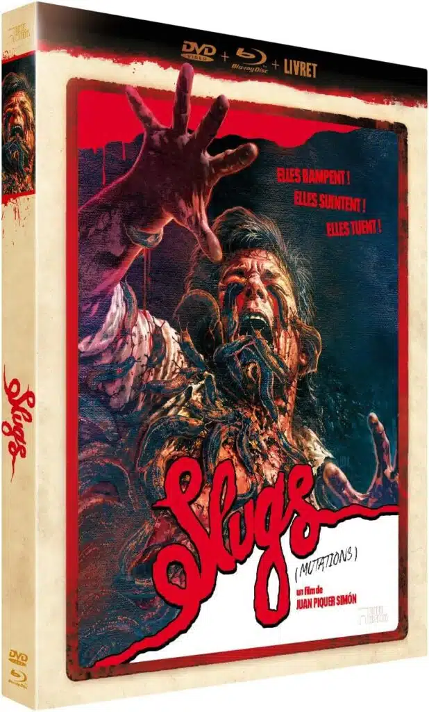 Jaquette de Slugs (Blu-ray) chez Rimini Editions