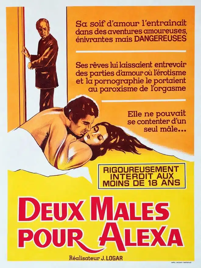 Deux mâles pour Alexa, l'affiche cinéma