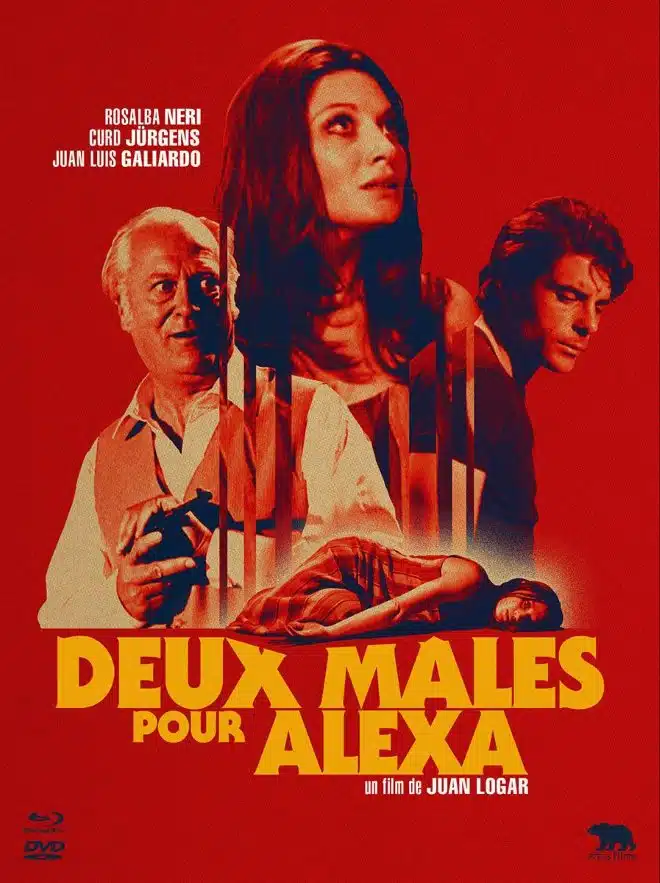 Deux mâles pour Alexa, jaquette blu-ray