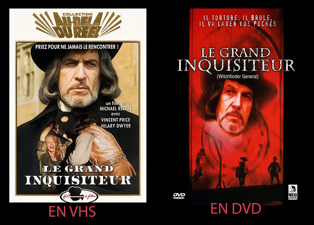 Le Grand inquisiteur en VHS et DVD
