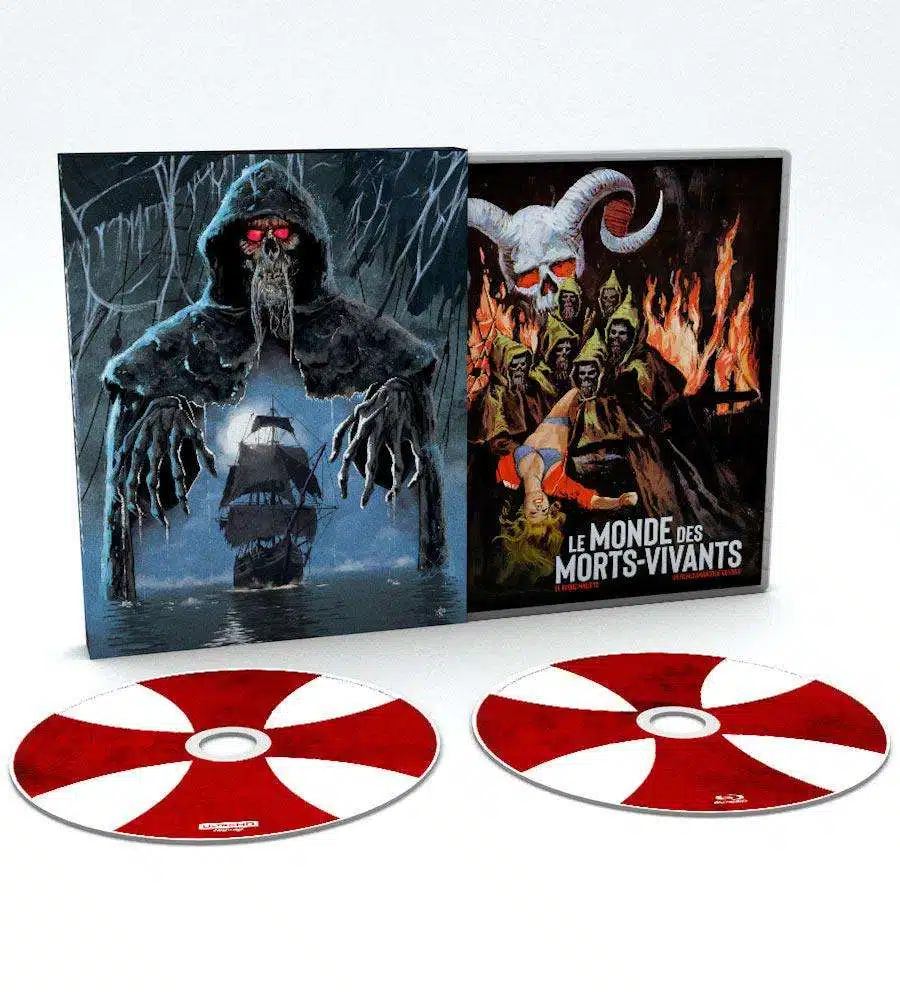 Le Monde des morts-vivants, jaquette blu-ray 4K UHD