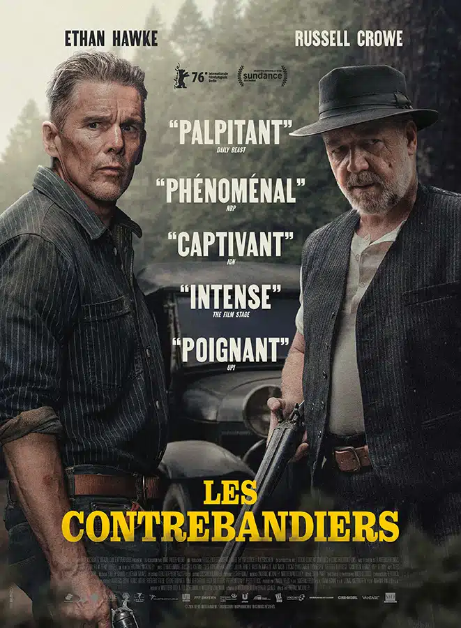 Affiche de Les contrebandiers avec Ethan Hawke